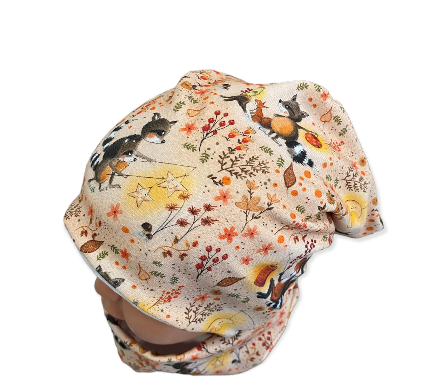 Beanie und Loop Laternenfest Blume