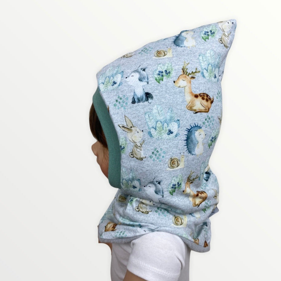 Kinder Schlupfmütze igel