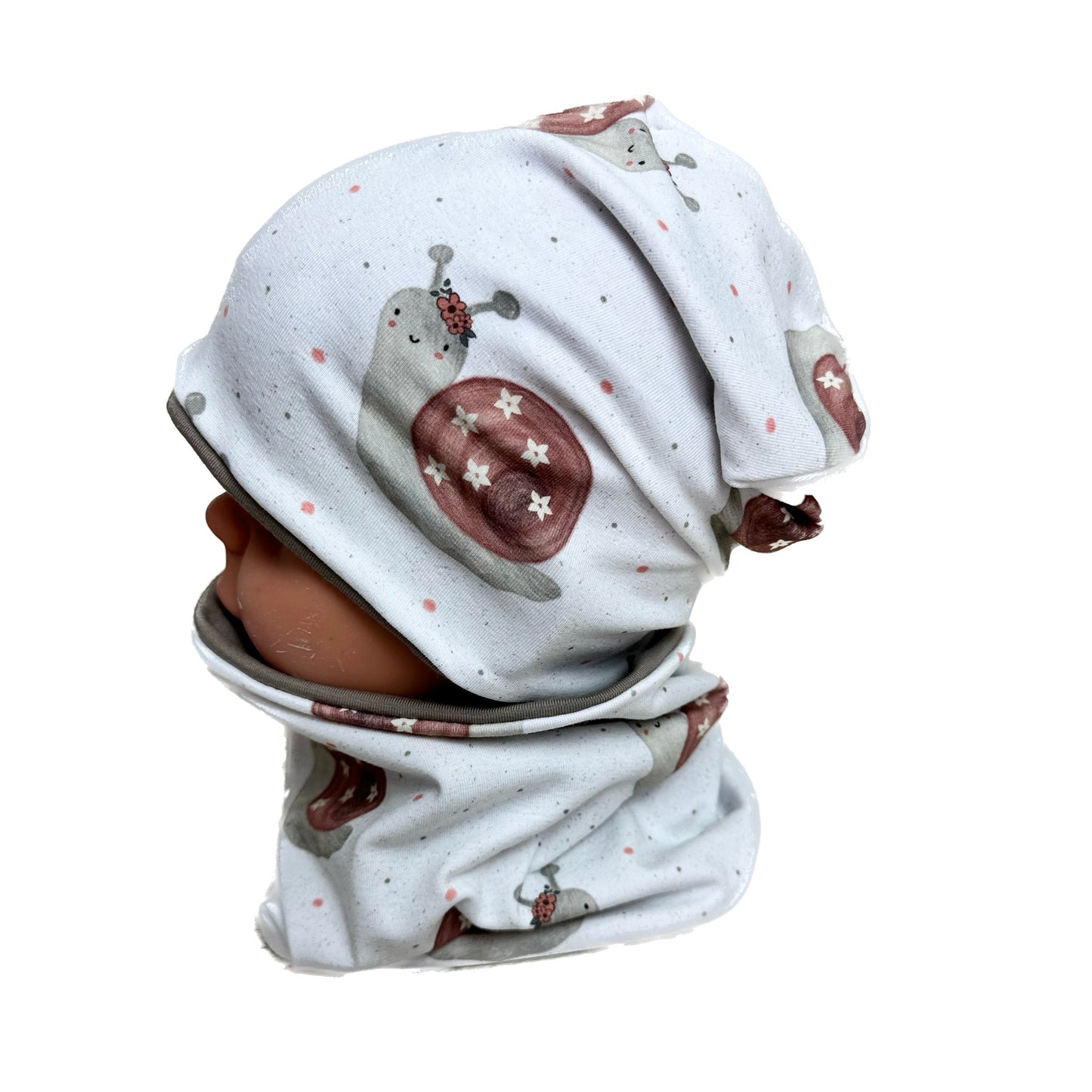 kindermütze Schnecke