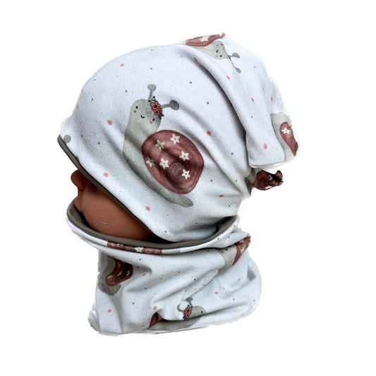 kindermütze Schnecke