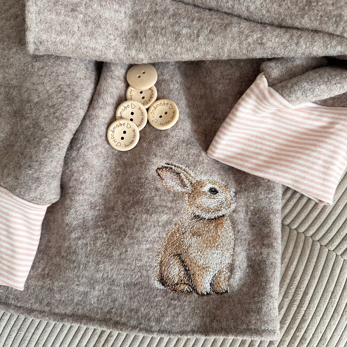 Walkjacke Hase