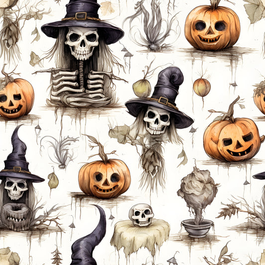 BIO Jersey Halloween Skelett 0.5m