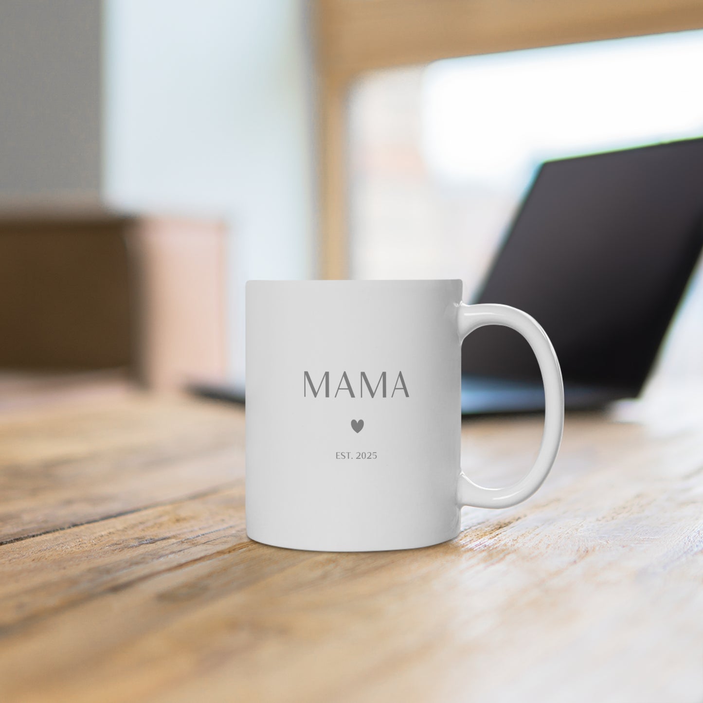 Mama Est. 2025 Becher personalisierbar
