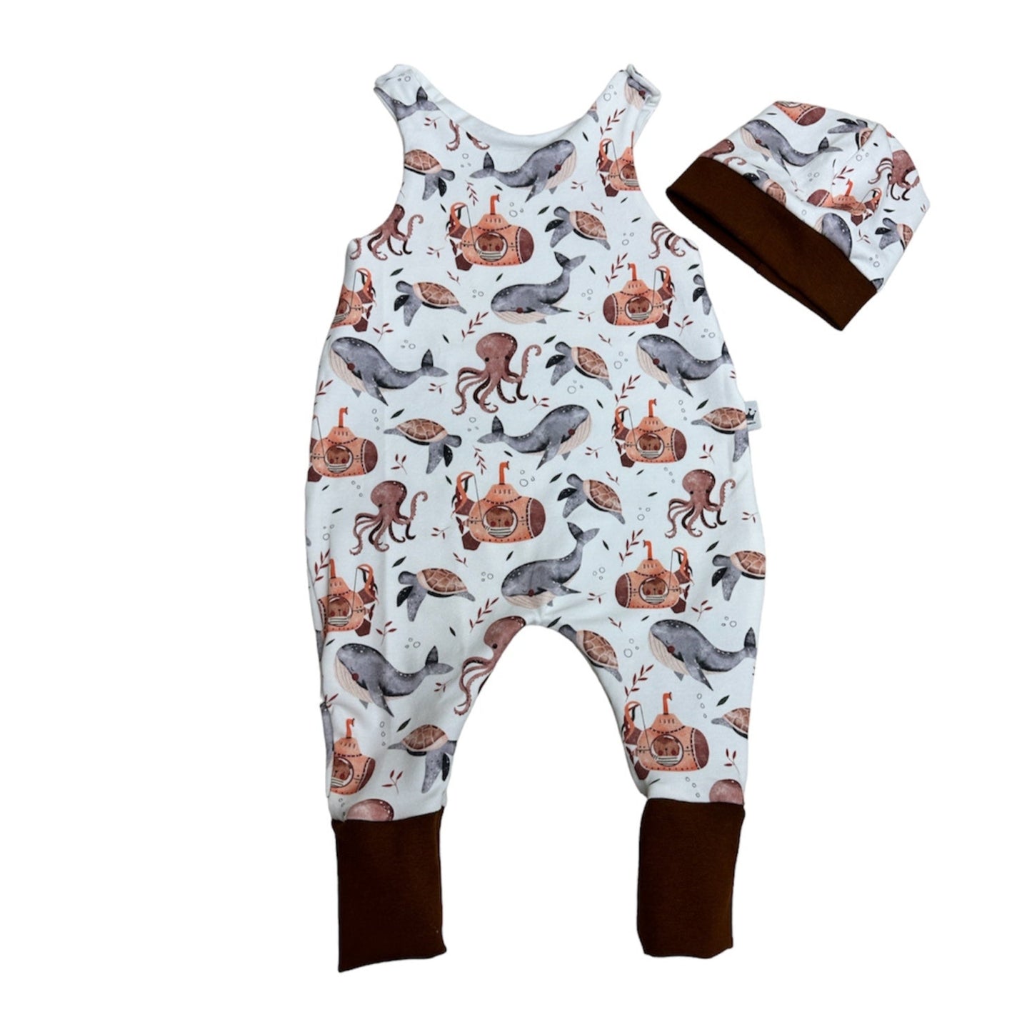 Baby Strampler mit mütze