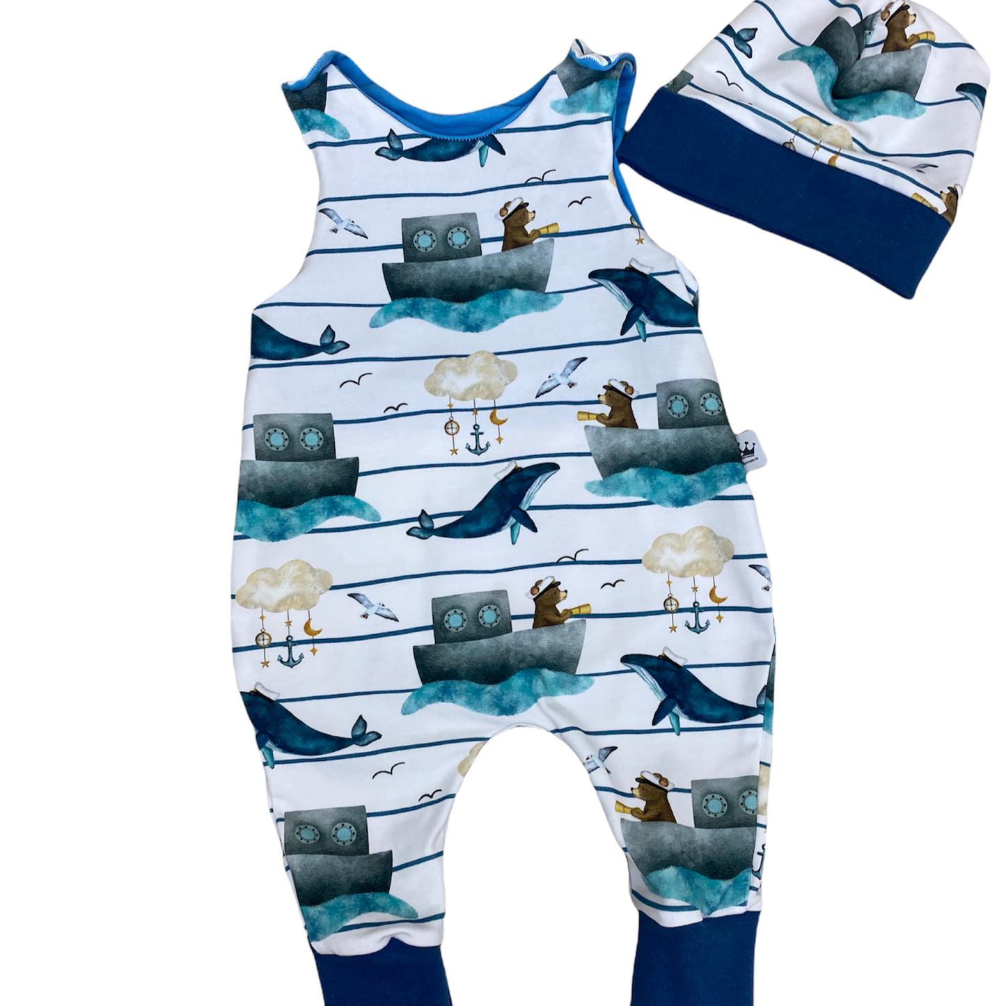 Baby Strampler mit mütze