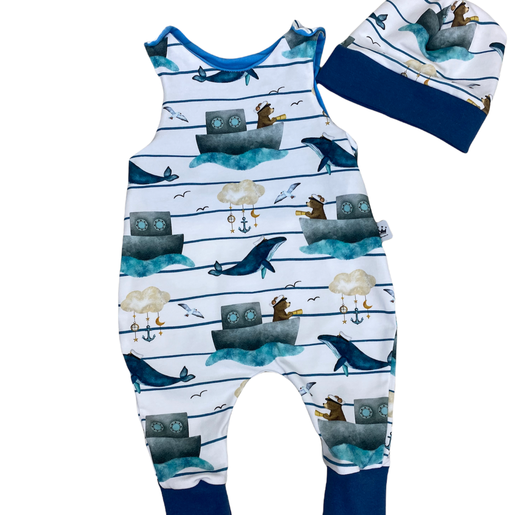 Baby Strampler mit mütze