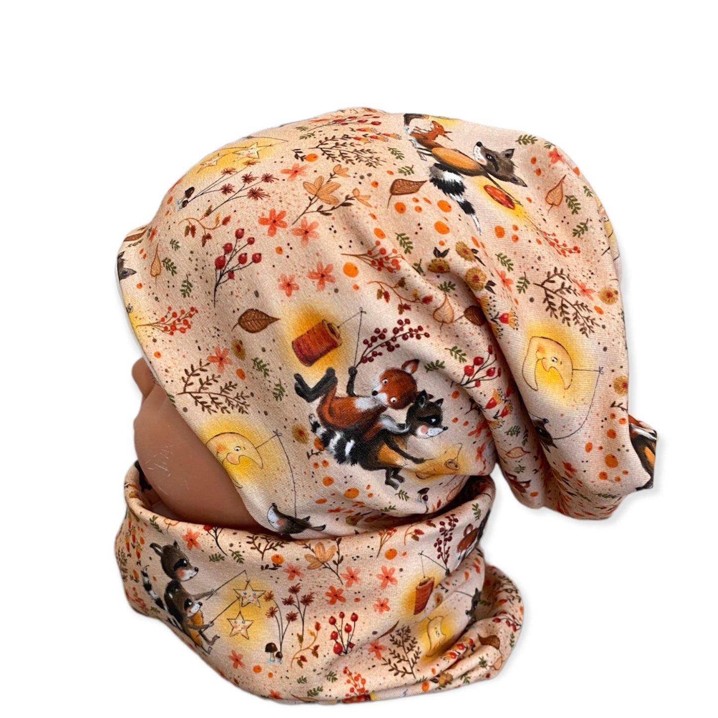 Kindermütze laterne tiere