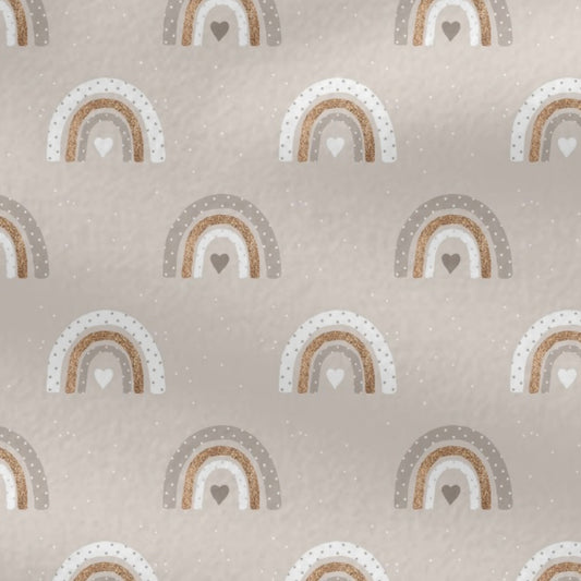 Softshell Regenbogen beige 0,5m