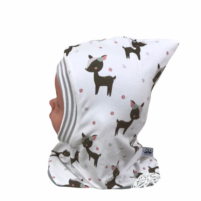Kinder Schlupfmütze reh