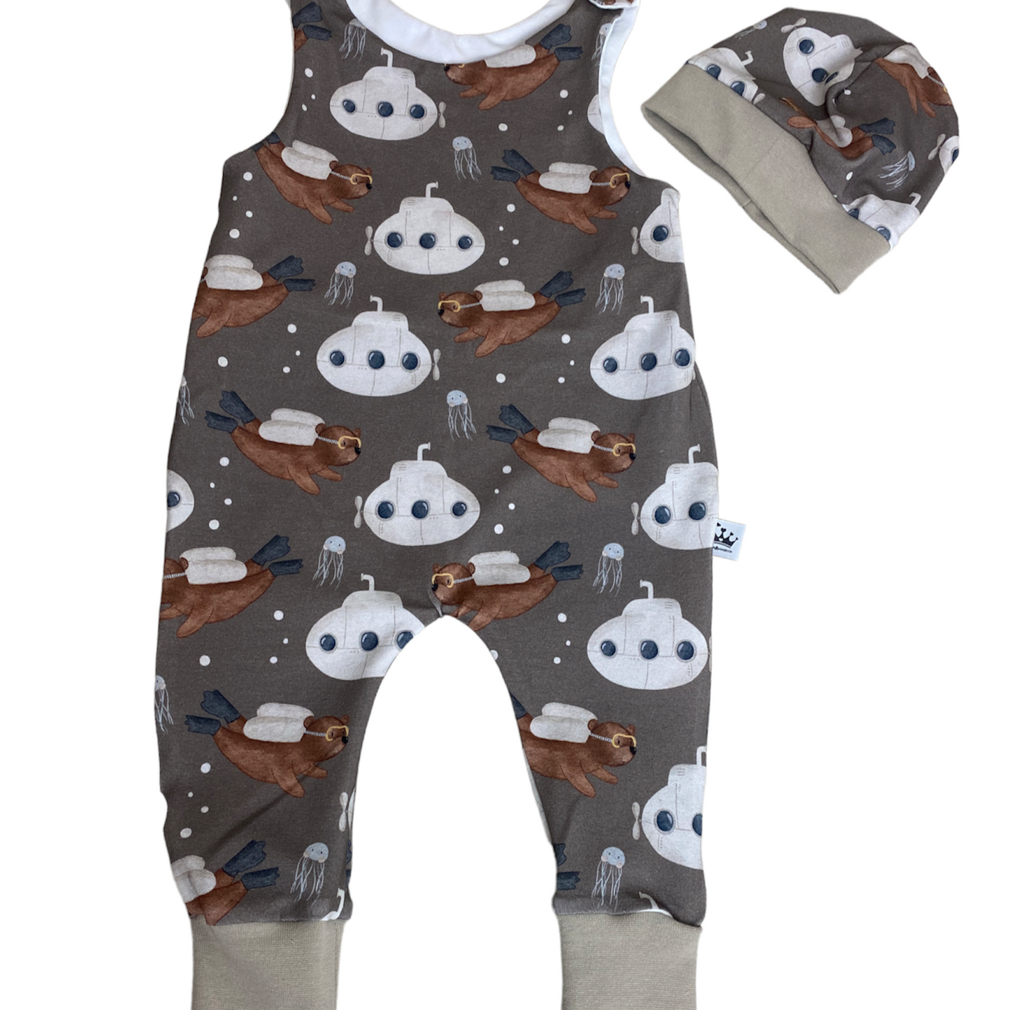Baby Strampler mit mütze