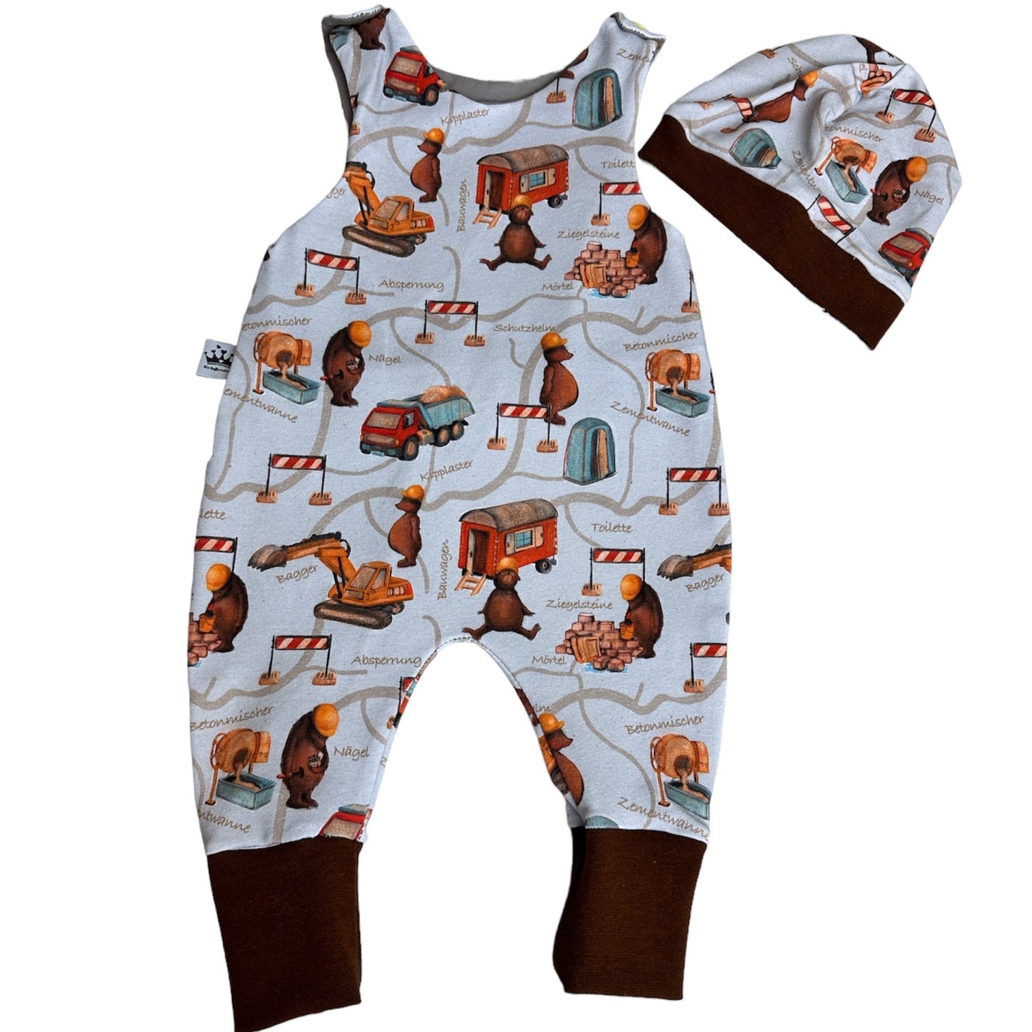 Baby Strampler mit mütze
