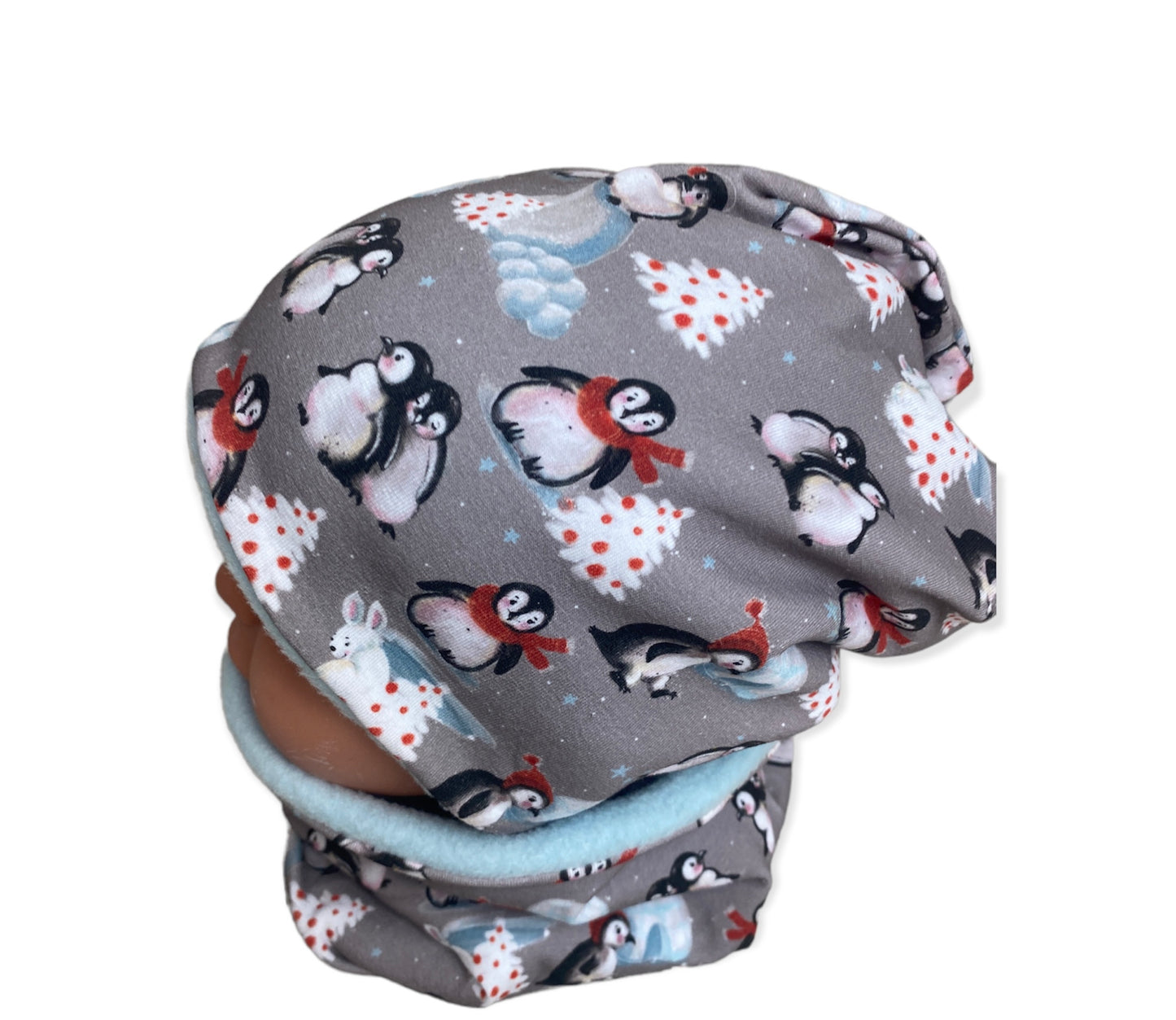 Beanie und Loop Pinguin
