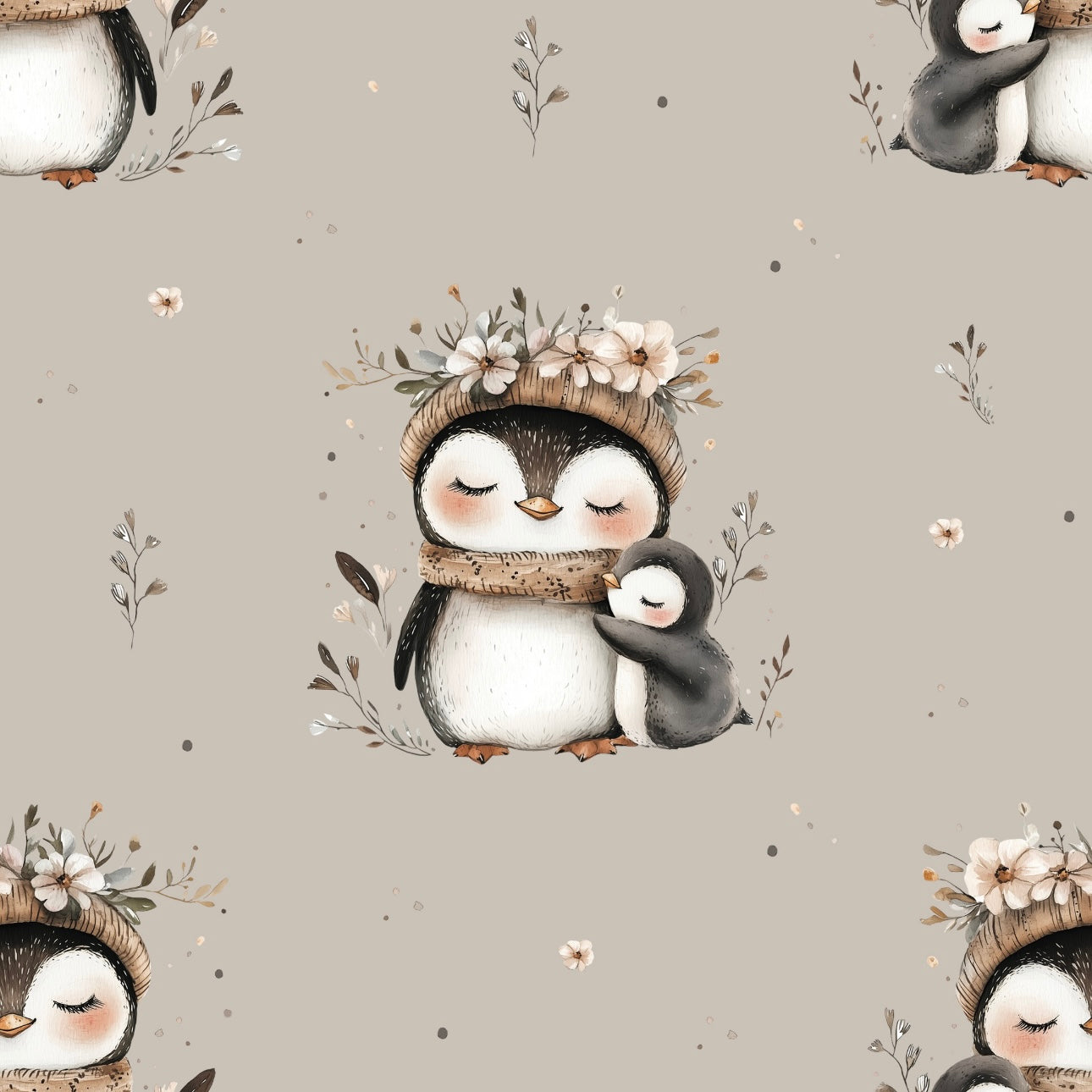 BIO Jersey Boho Pinguin 0.5m