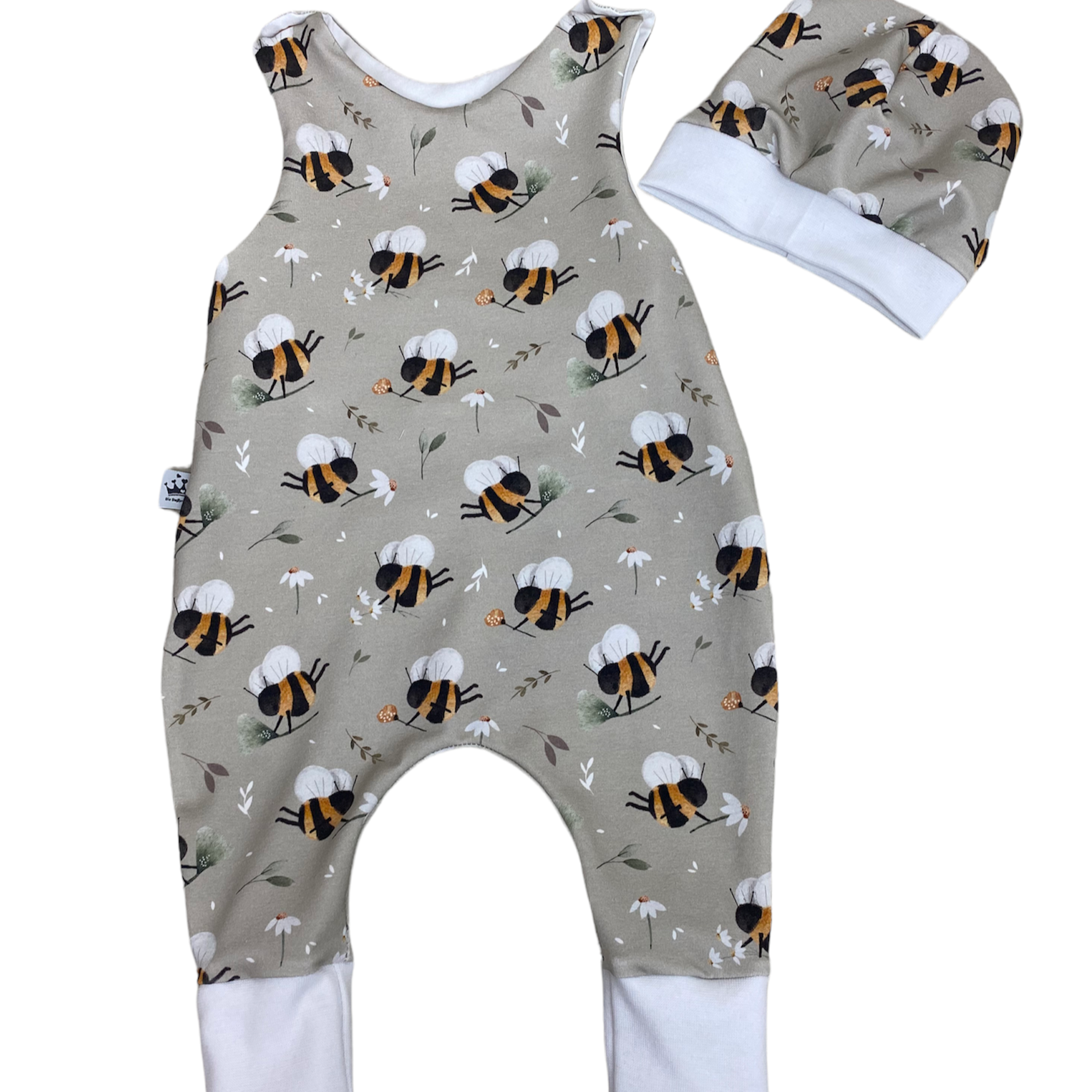 Baby Strampler mit mütze