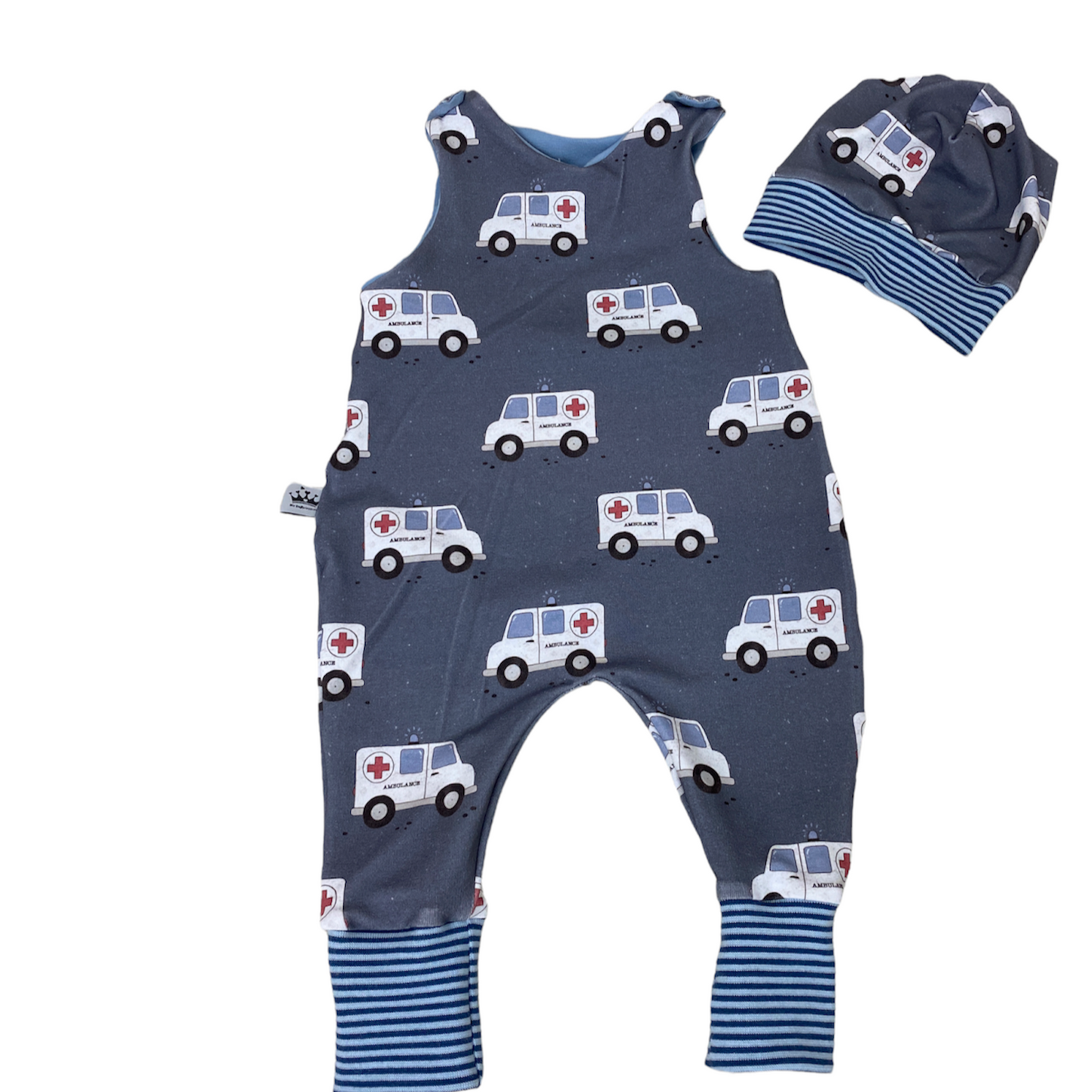 Baby Strampler mit mütze