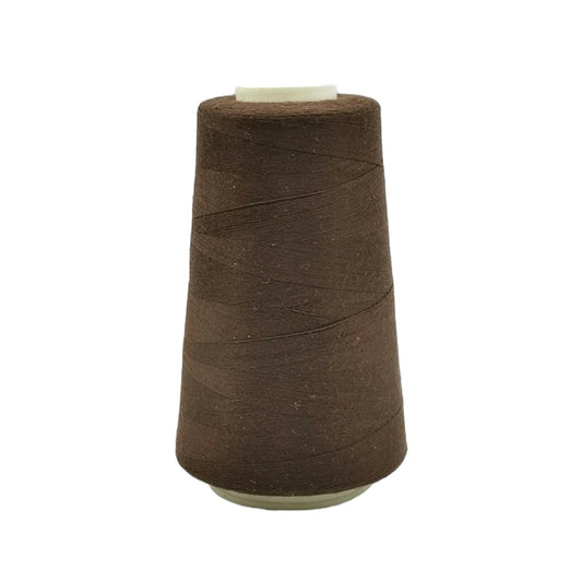 Overlockgarn braun