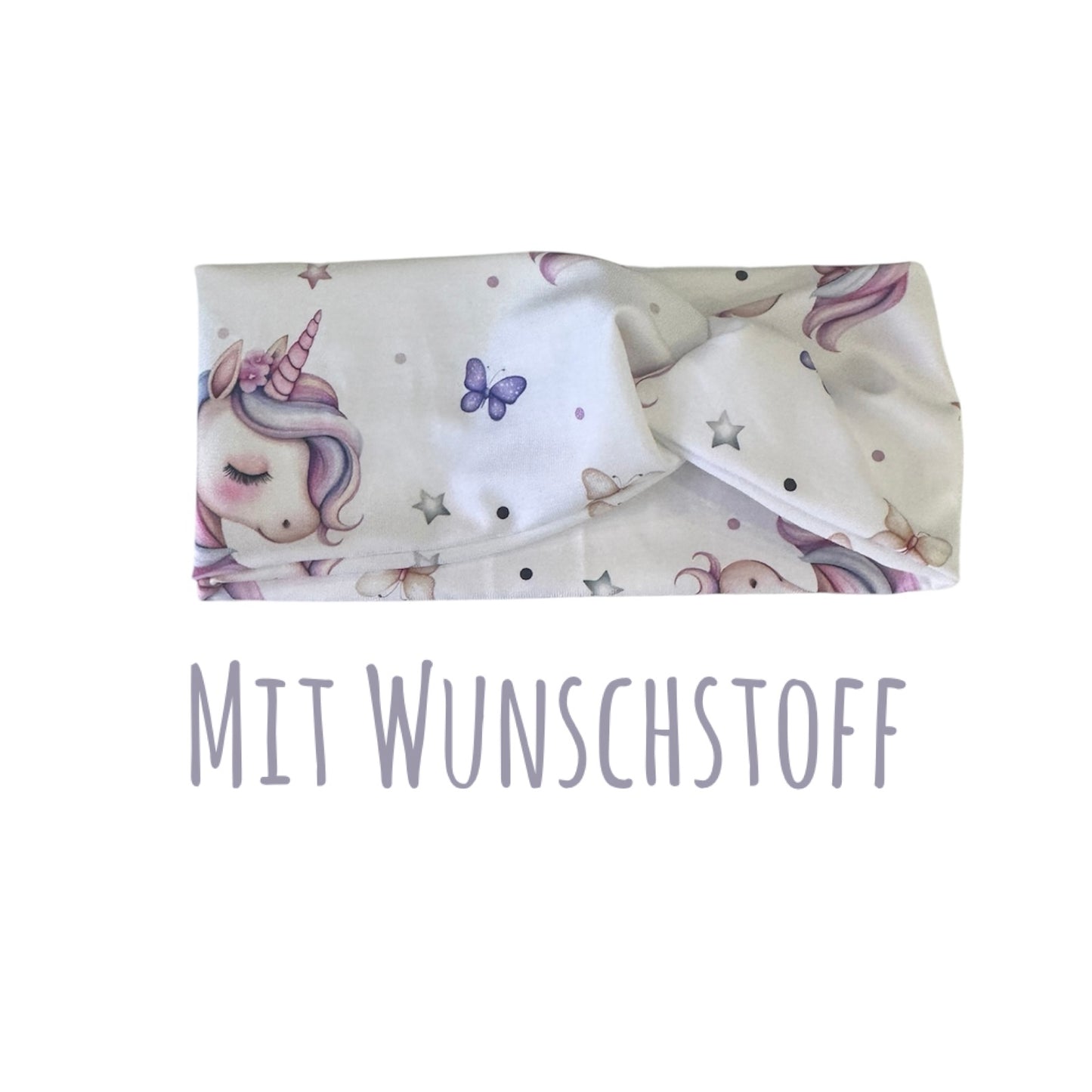 Stirnband Wunschstoff