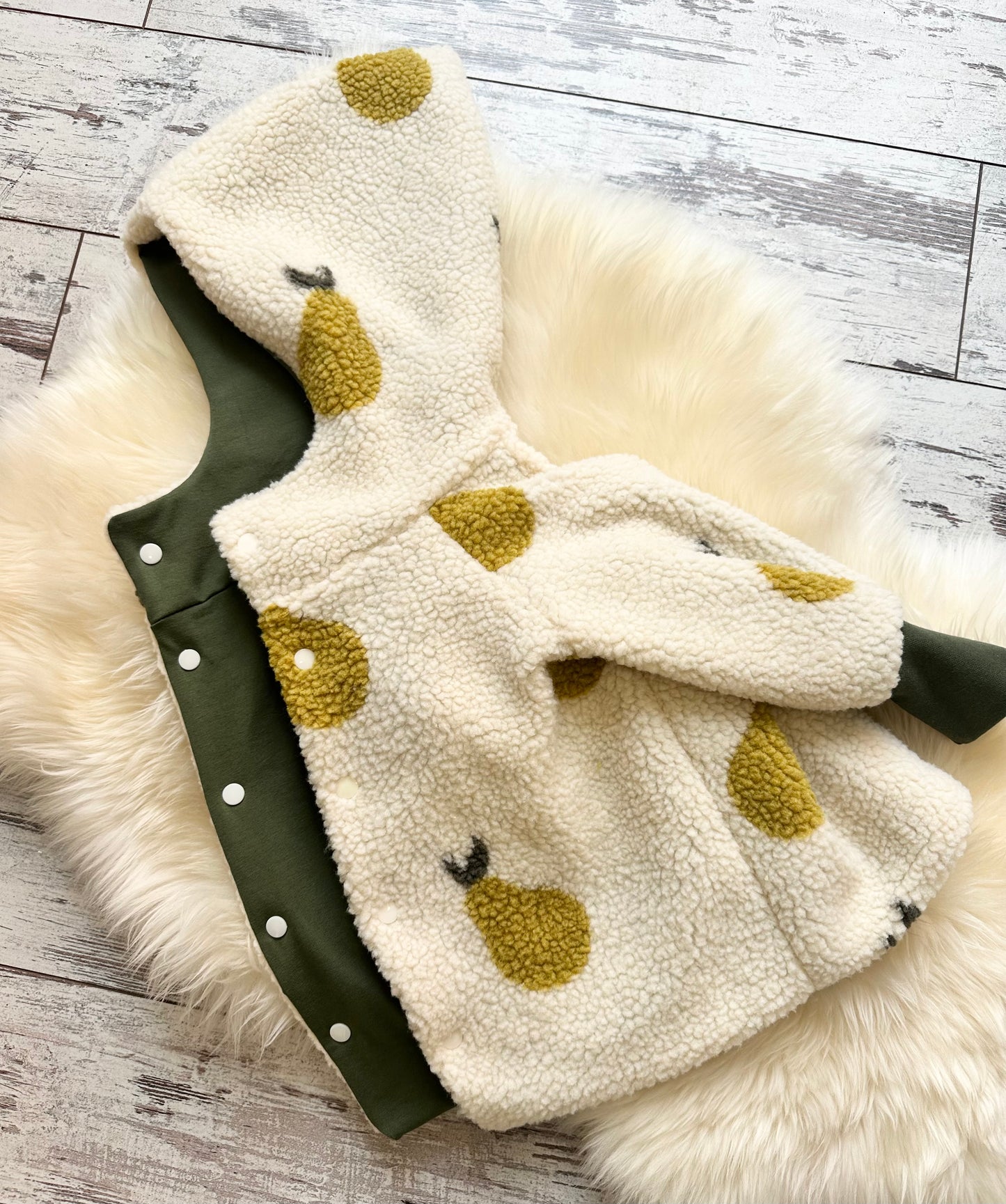 Teddyjacke Birne