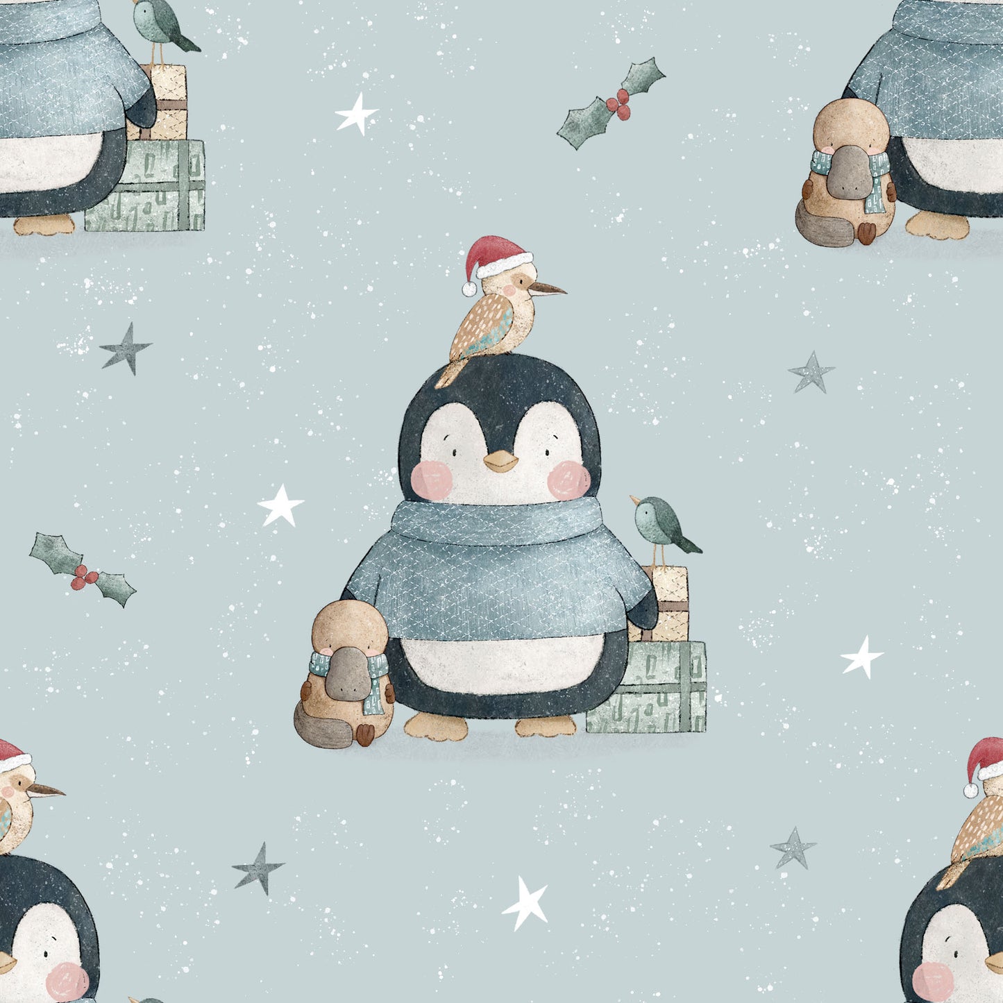 BIO Jersey Pinguin und Freunde   0.5m