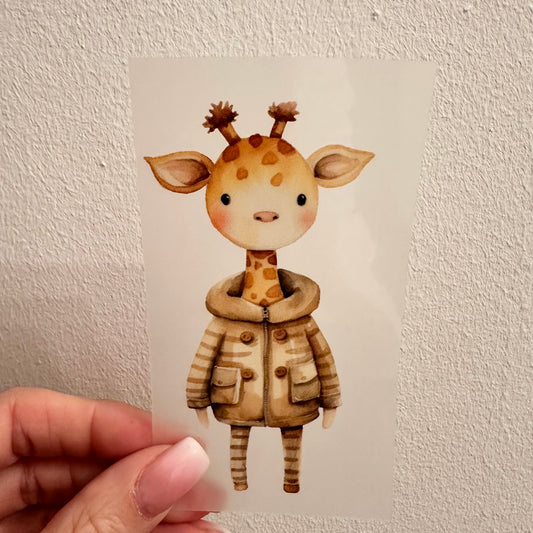 Bügelbild Giraffe