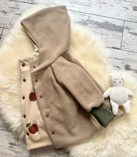 Fleecejacke Apfel