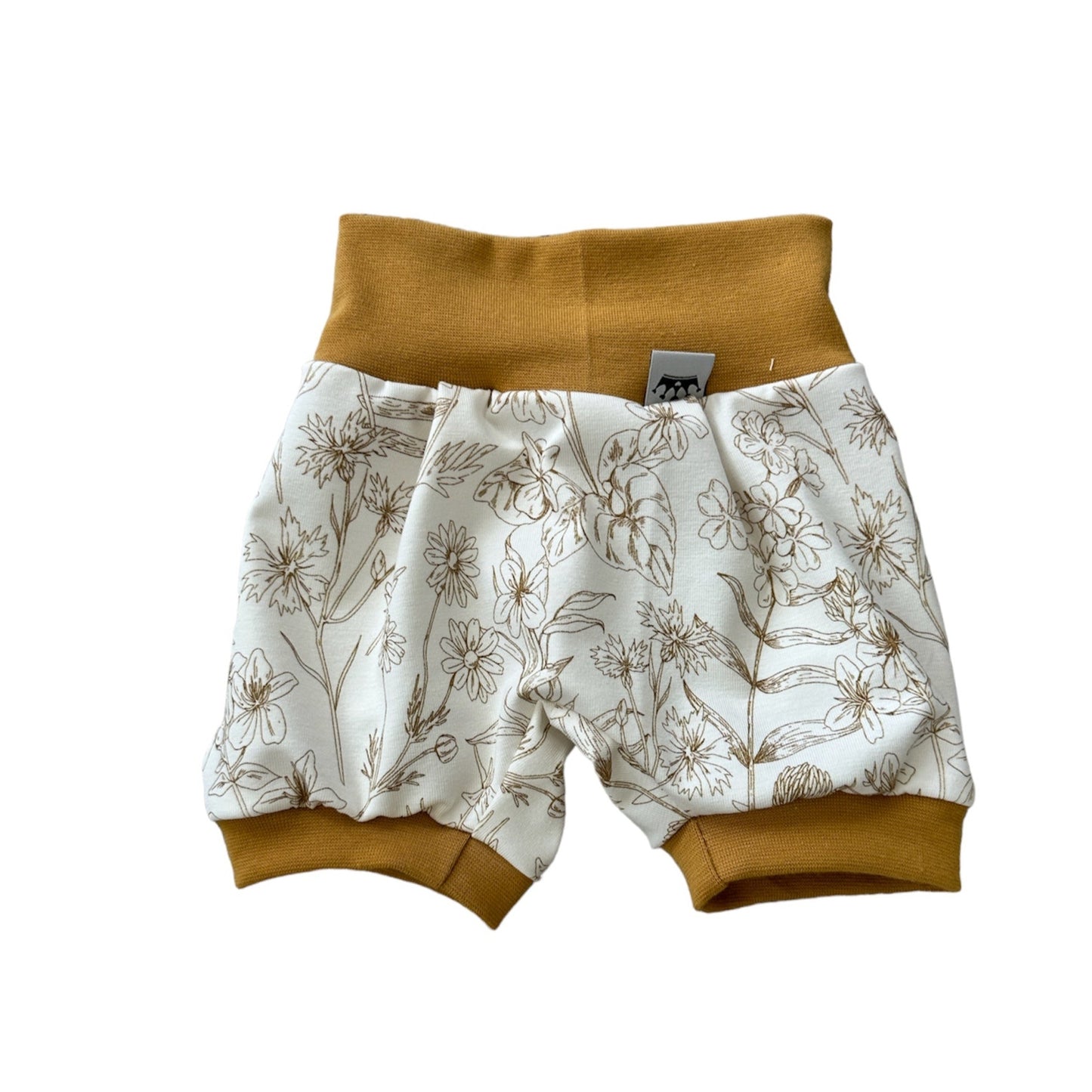 kurze Pumpshose Blumen