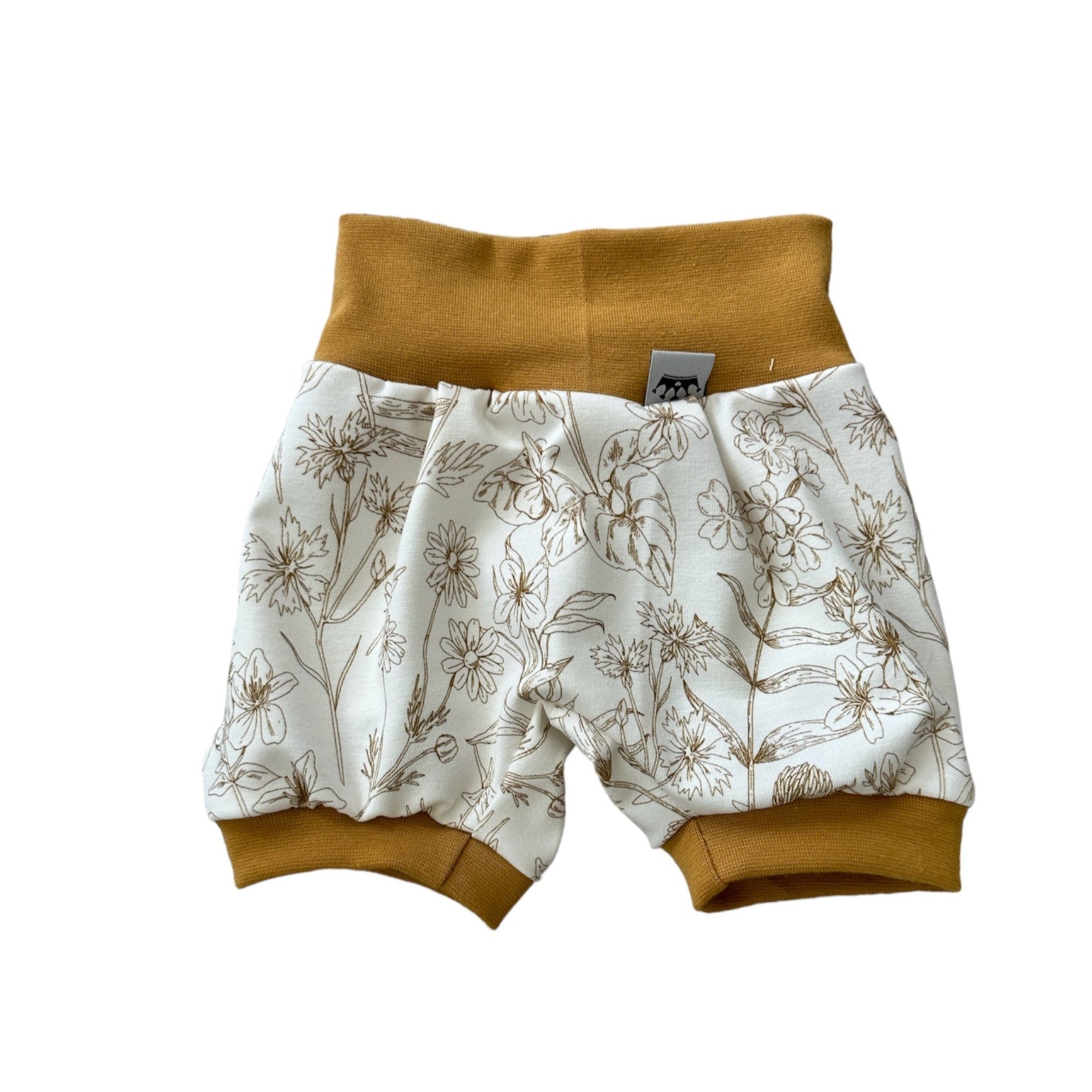 kurze Pumpshose Blumen