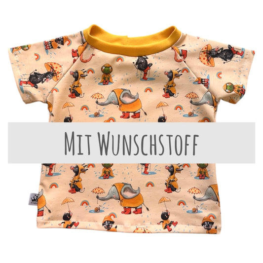 T- Shirt mit Wunschstoff