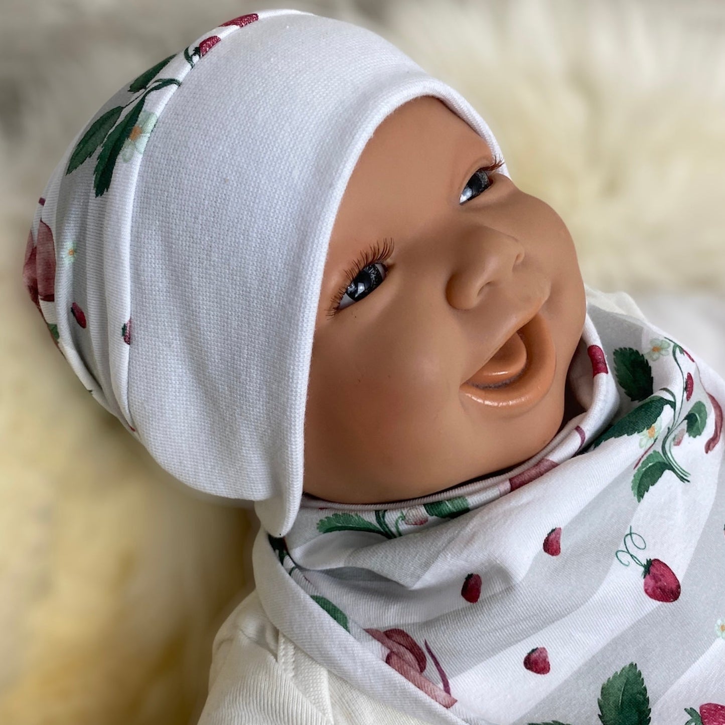 Baby set strawberry mouse