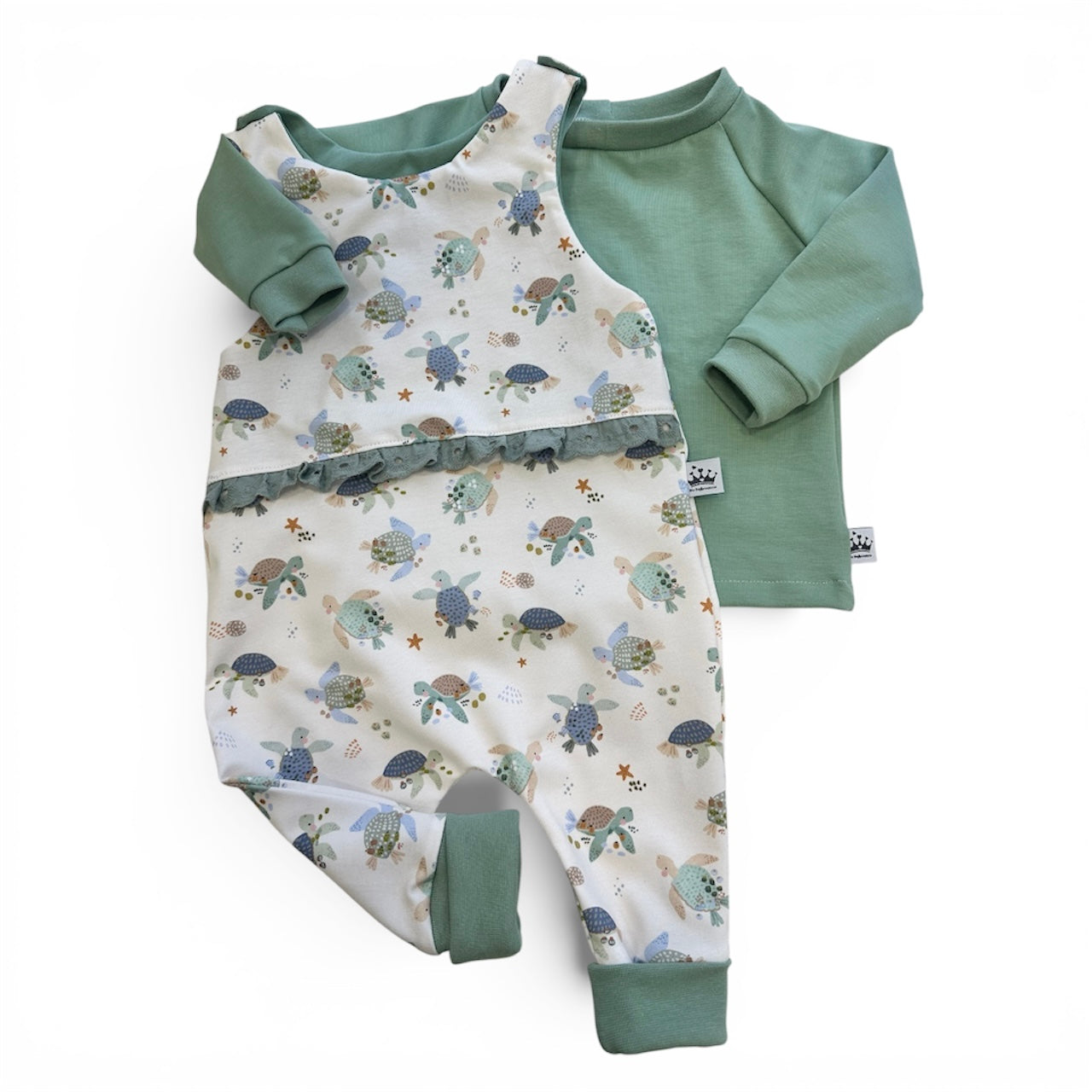 Strampler Set Turtle