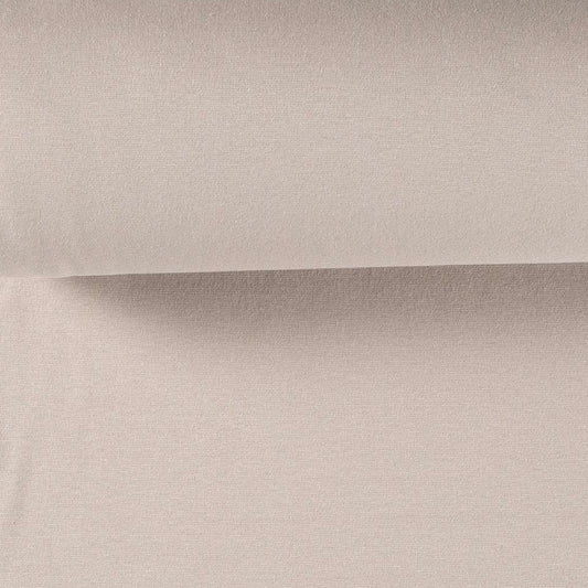 Bündchenstoff beige