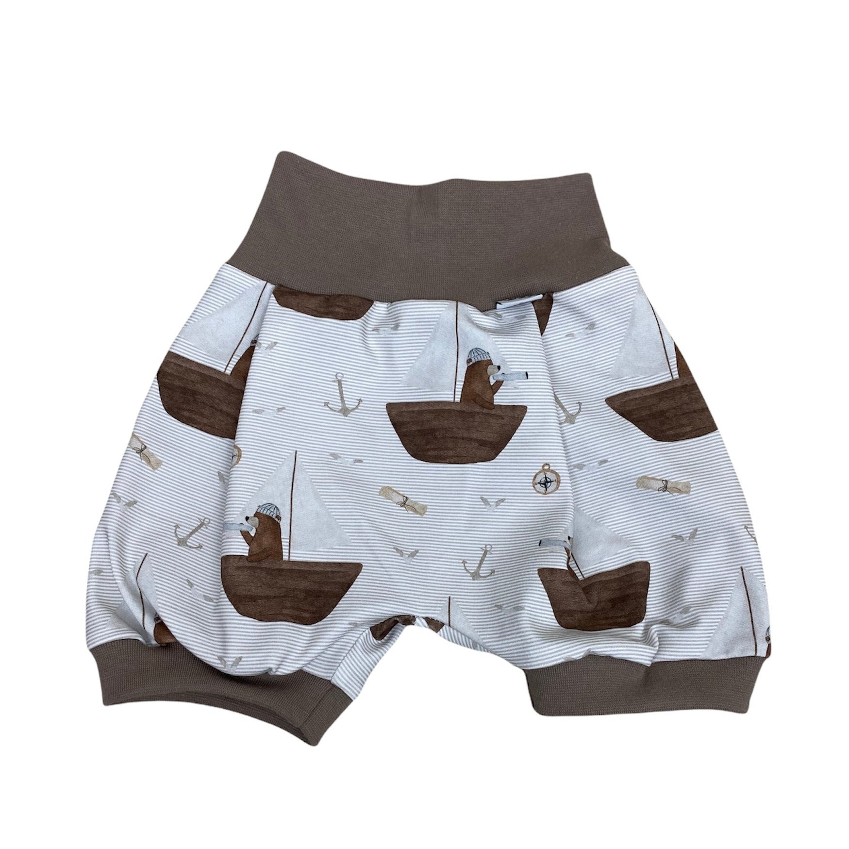 kurze Pumpshose maritim