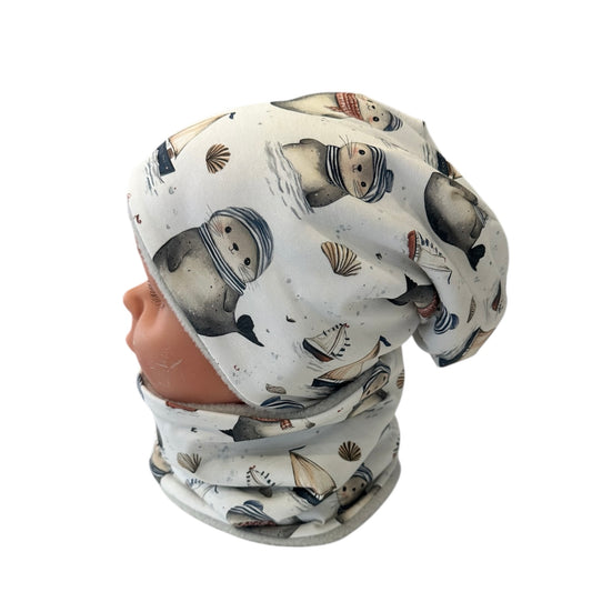 Beanie und Loop Seehund