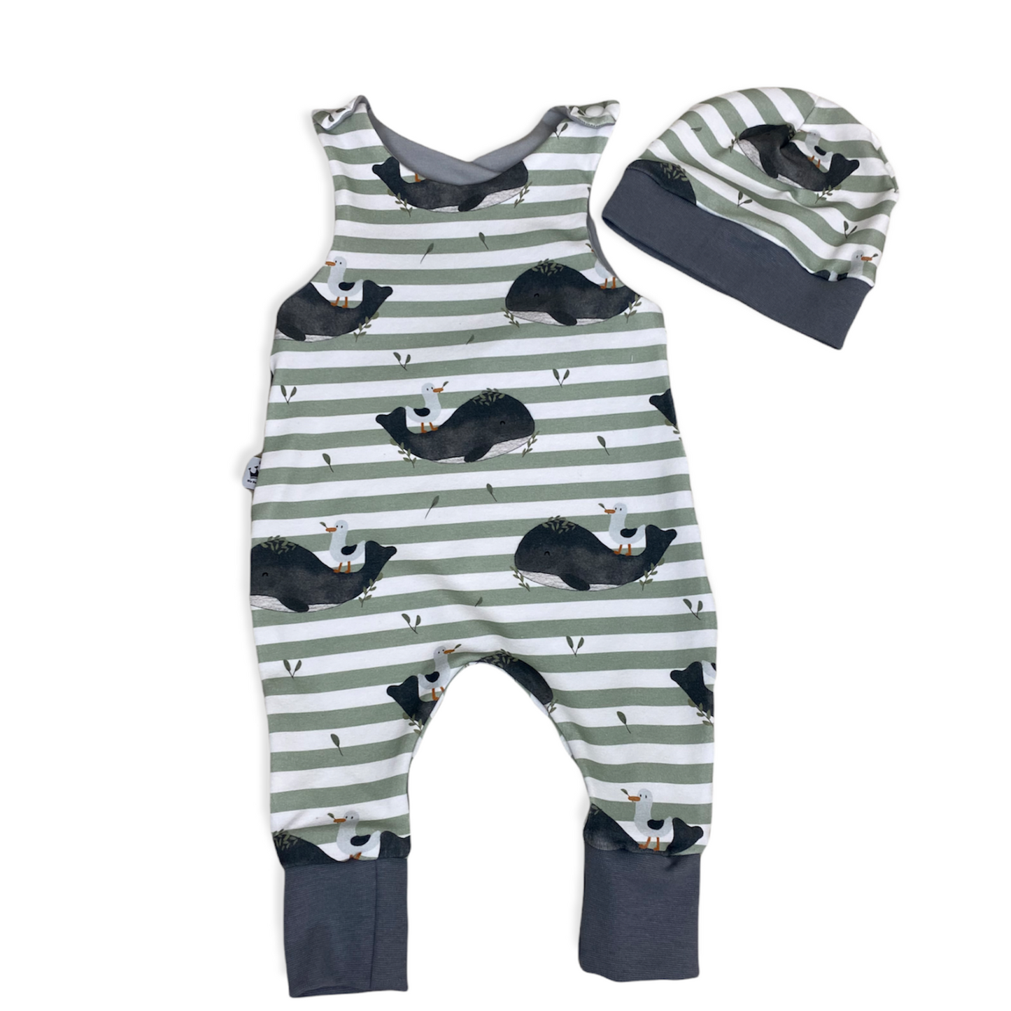 Baby Strampler mit mütze