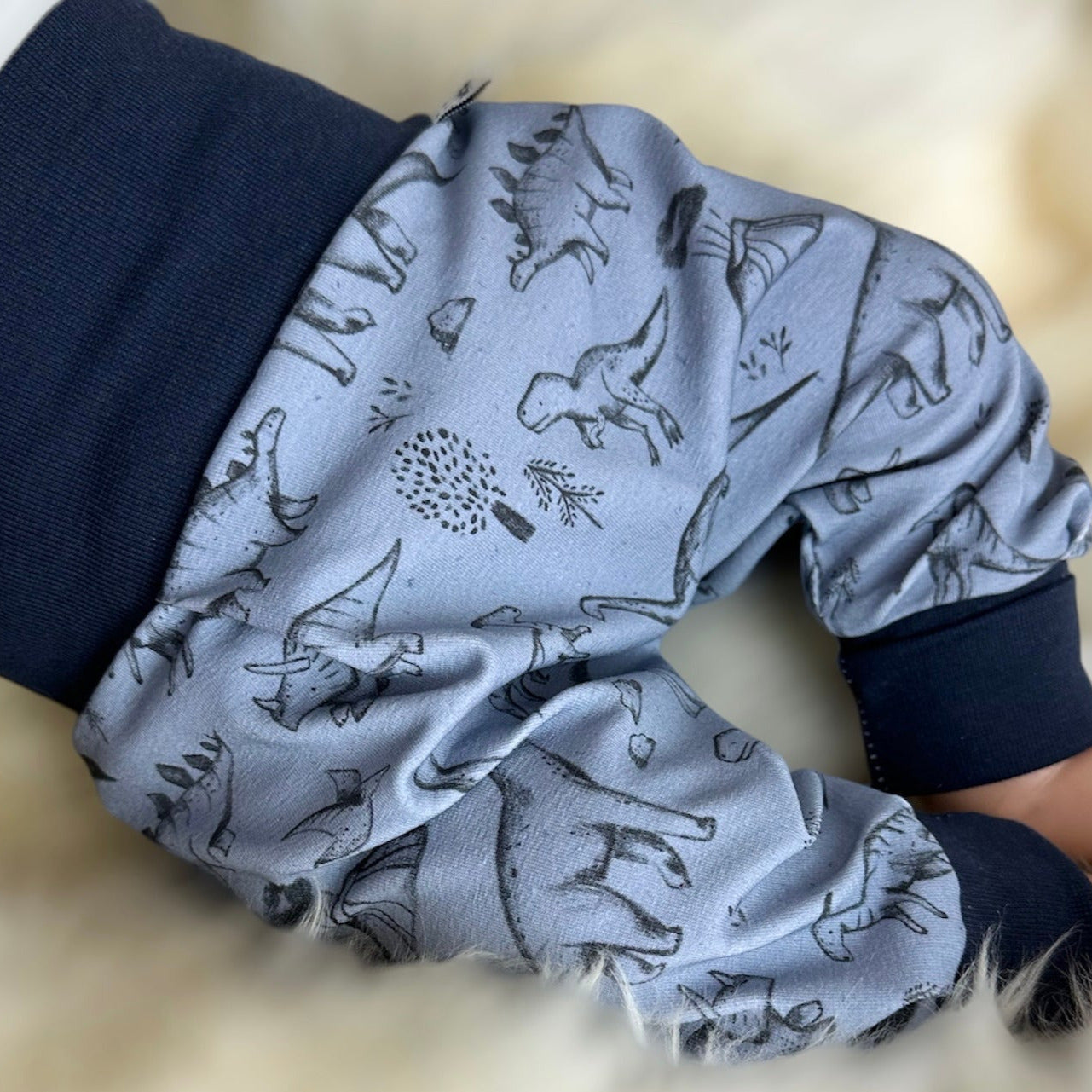 Baby set dinosaur jeans