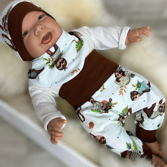 Erstlingsset baby Faultier