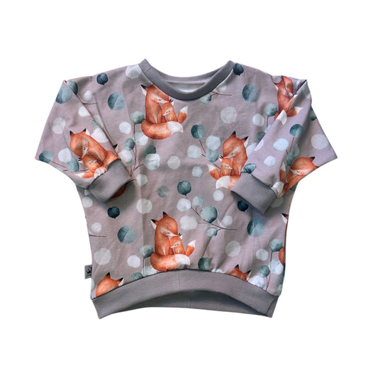 Oversized Pullover Fuchsliebe