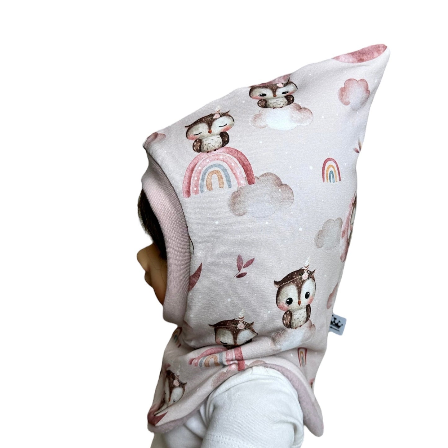 Kinder Schlupfmütze eule