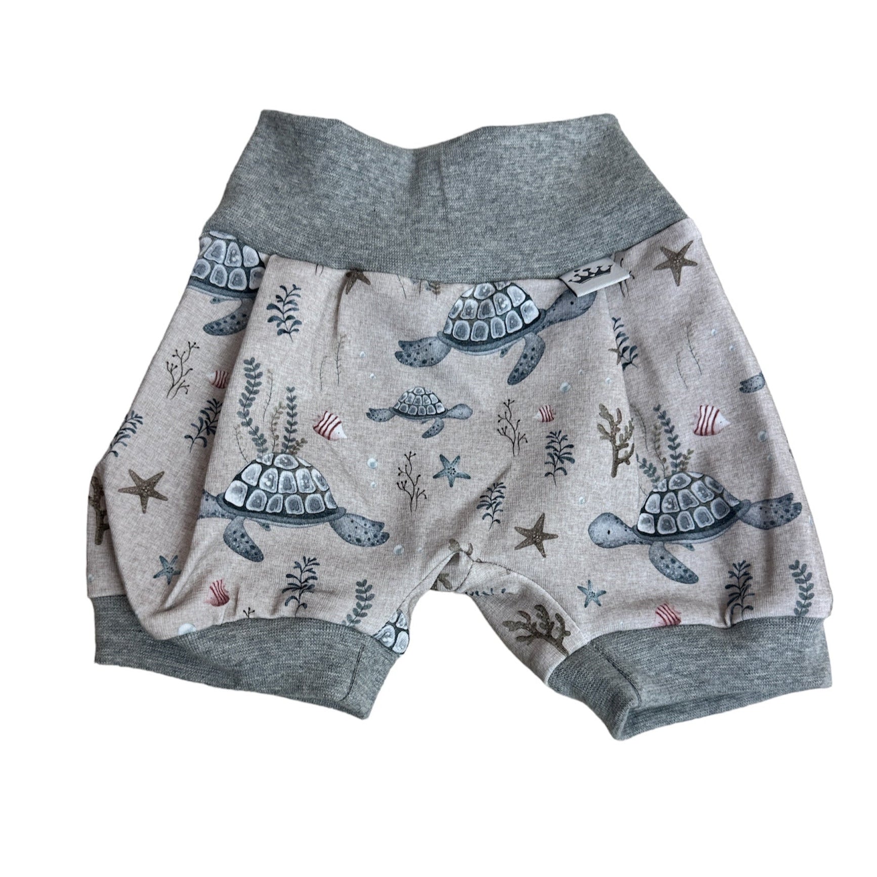 kurze Pumpshose Schildkröte beige