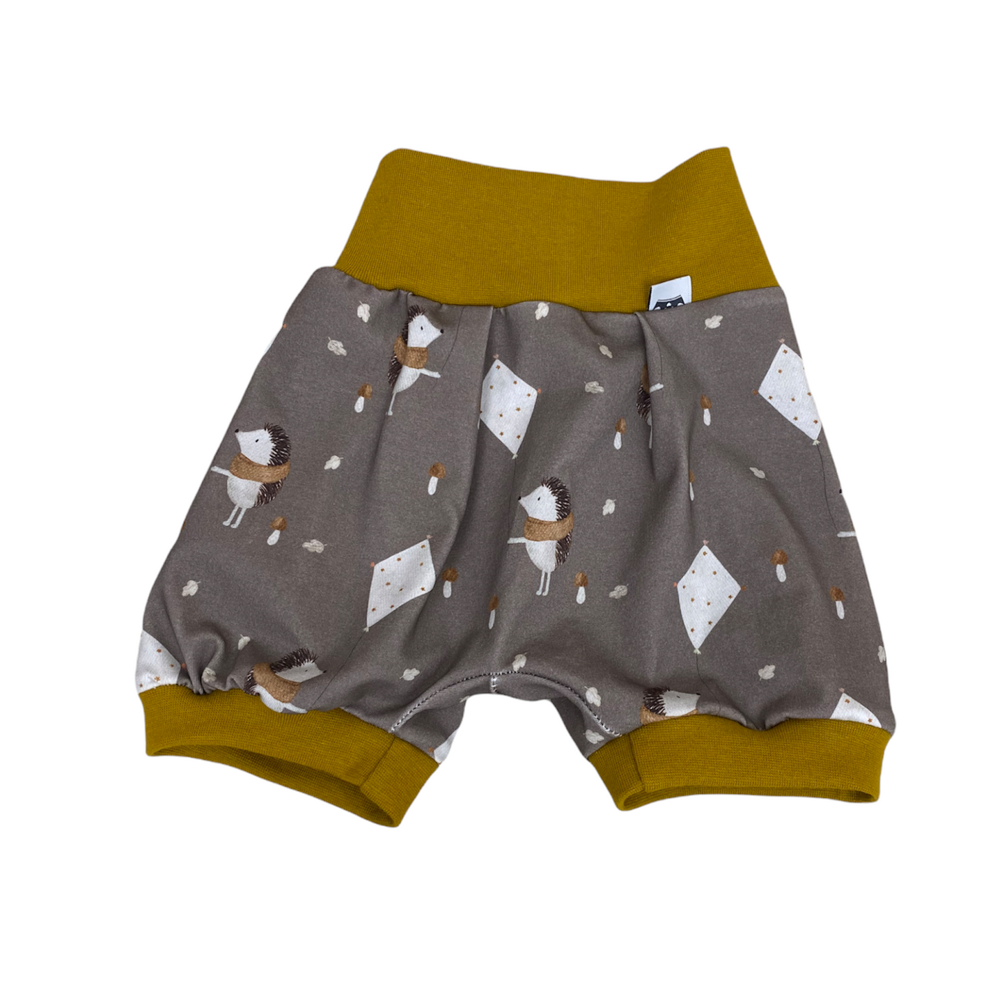 kurze Pumpshose braun