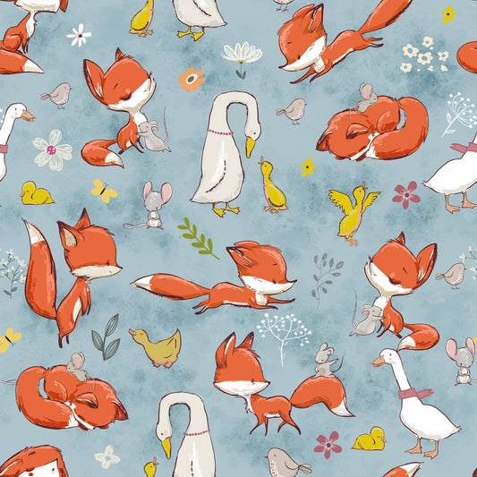 BIO Jersey Fuchs und Gans   0.5 m