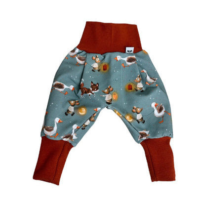 Pumphose laterne und fuchs