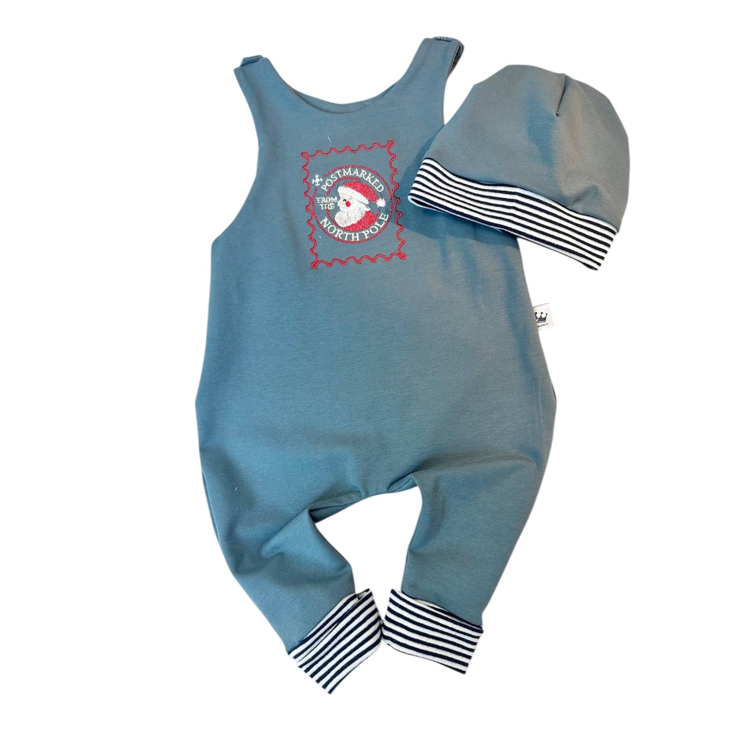 Xmas Kollektion Strampler Xmas Stamp mit Mütze