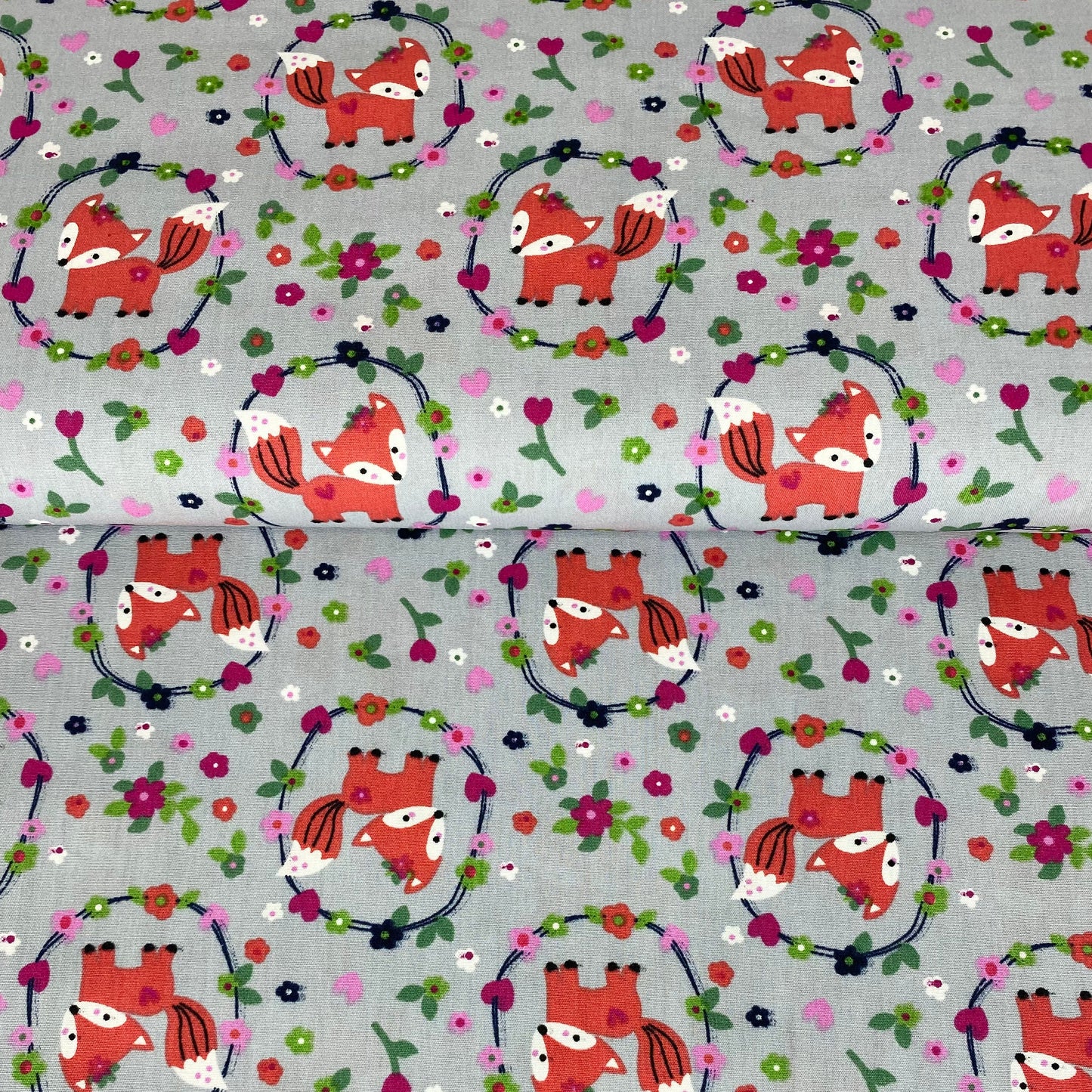 Baumwollstoff fuchs