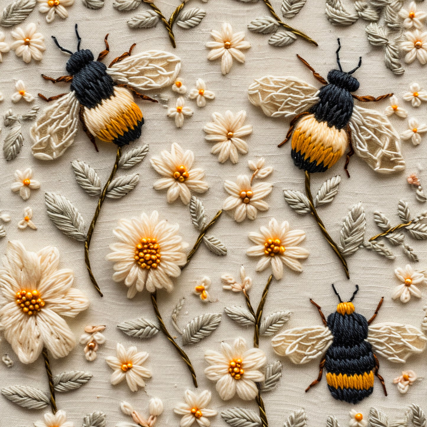 BIO Jersey Biene 3d Optik   0.5m