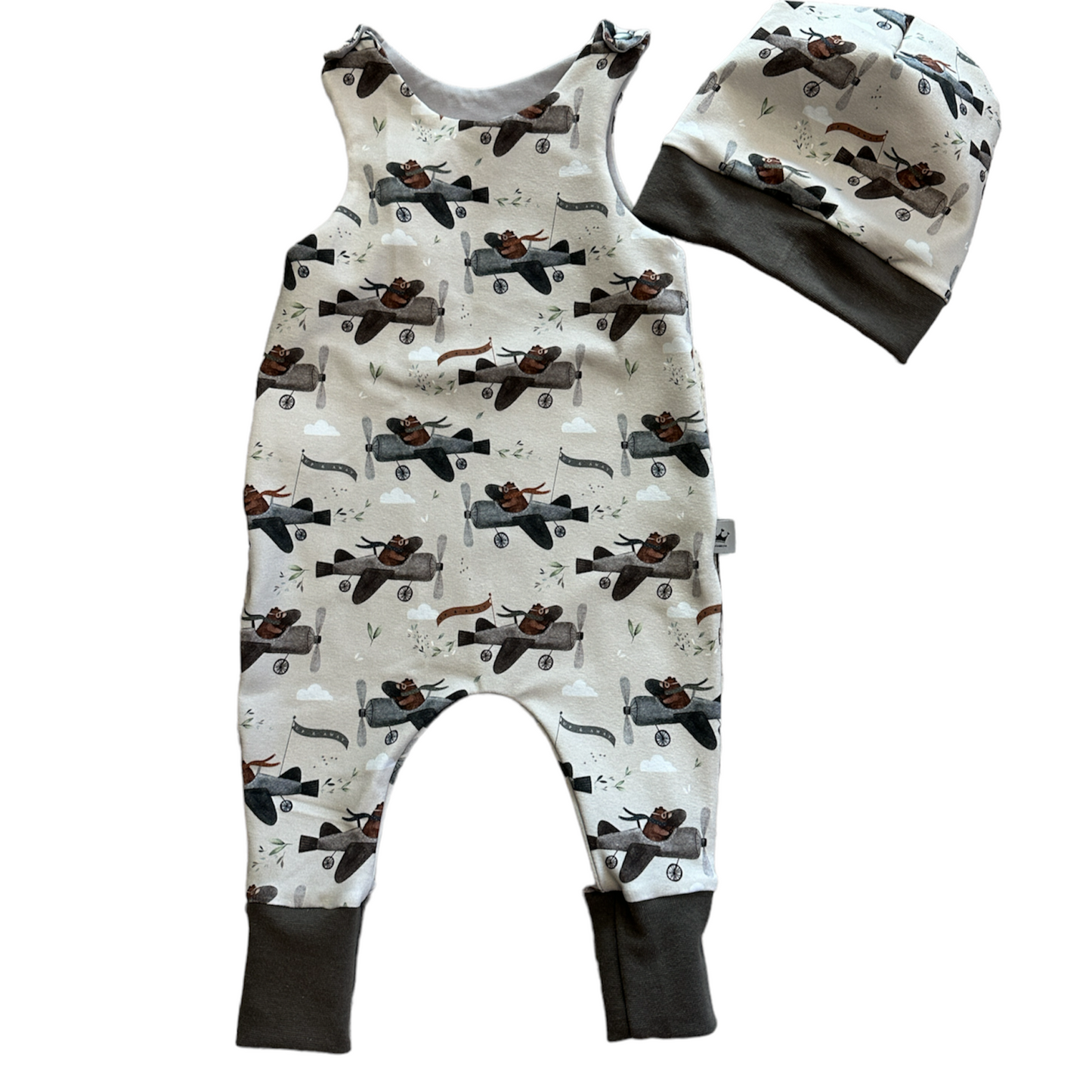 Baby Strampler mit mütze