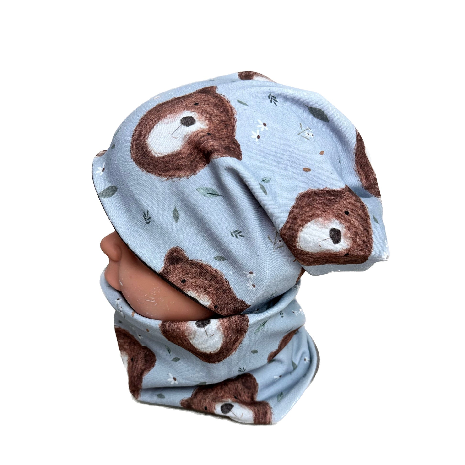 kindermütze teddy bär