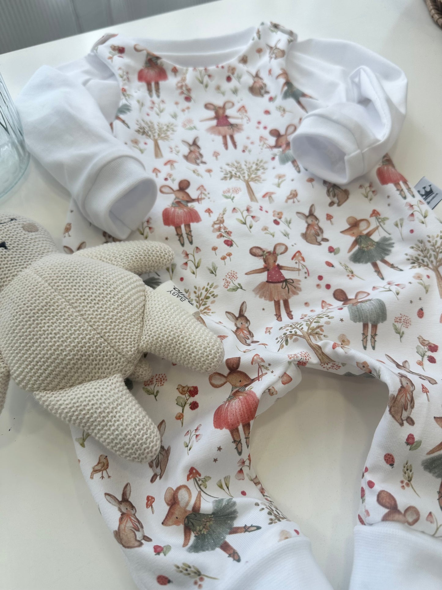 Strampler Set Garden Mouse