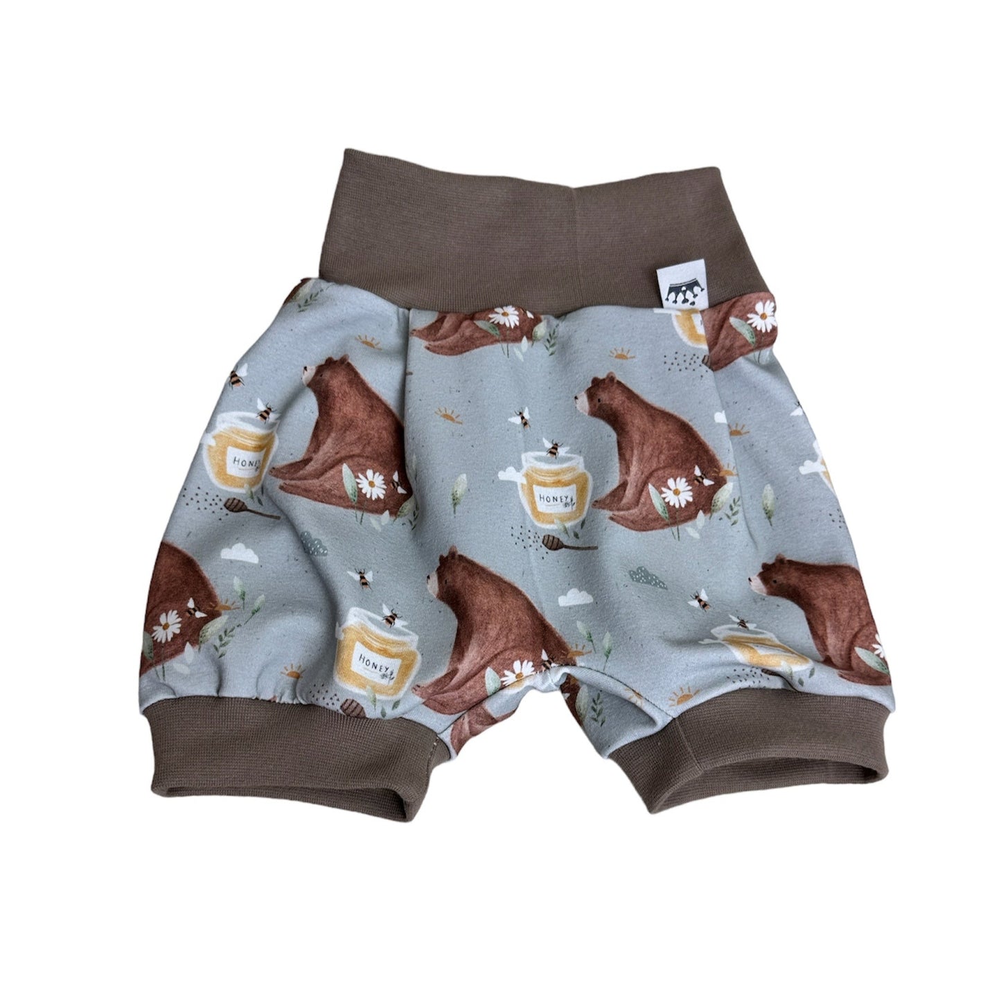 kurze Pumpshose grau bär