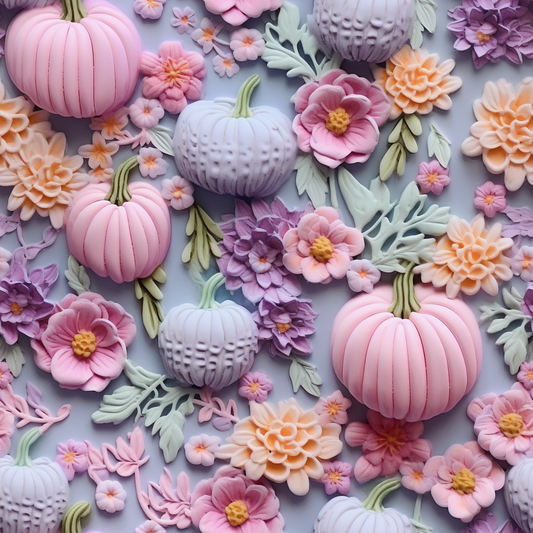 BIO Jersey 3d Optik Kürbis lila  0.5m